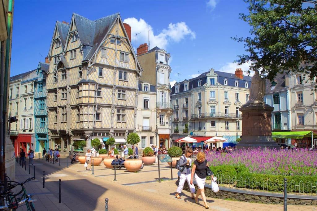 Angers Centre- Gare - Chateau - Duplex 2 Chambres Extérieur photo